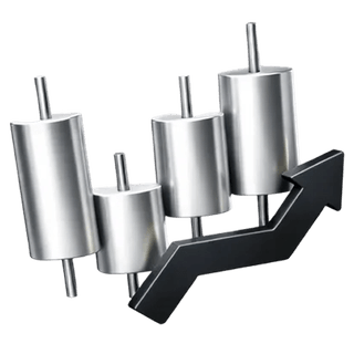 3D-Icon eines Candlestick-Trading-Charts auf der Kühn Pfandtragenz-Über-uns-Seite